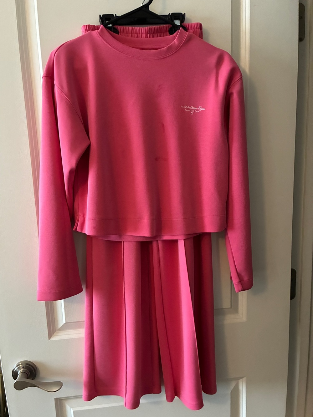 Zara Pink Two-Piece Matching Set long sleeve pants buttery soft